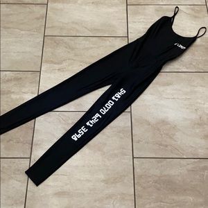 Black Slinky Jumpsuit